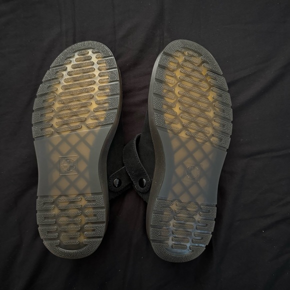 Dr. Martens Black Suede Mules Women's Size 9 - Picture 5 of 6